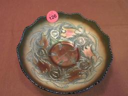 Carnival glass dishes