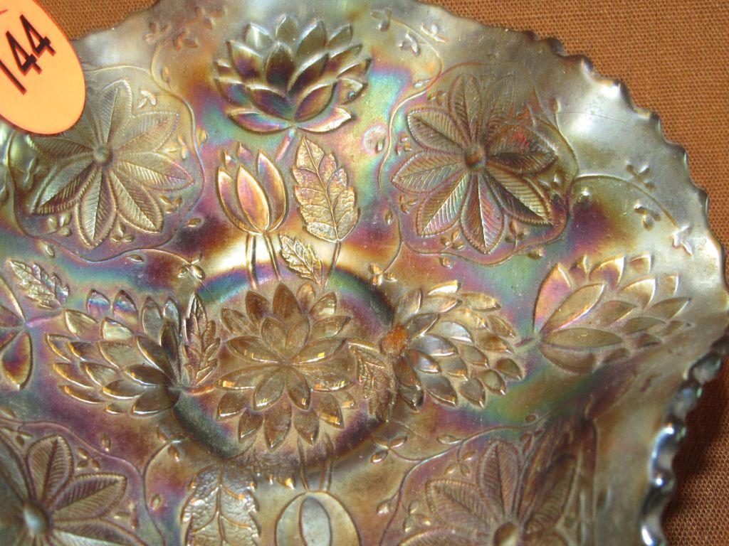 Carnival glass bowls