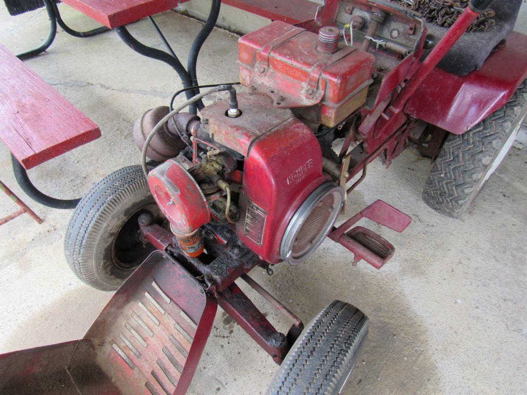 Wheel Horse lawn mower and blade