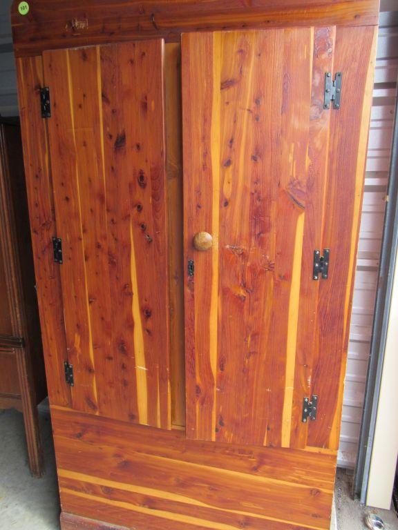 Cedar wardrobe