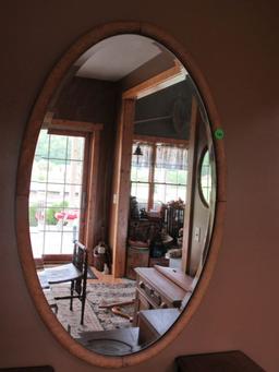 Oval mirror