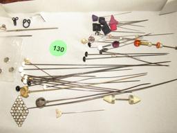 Vintage hat pins