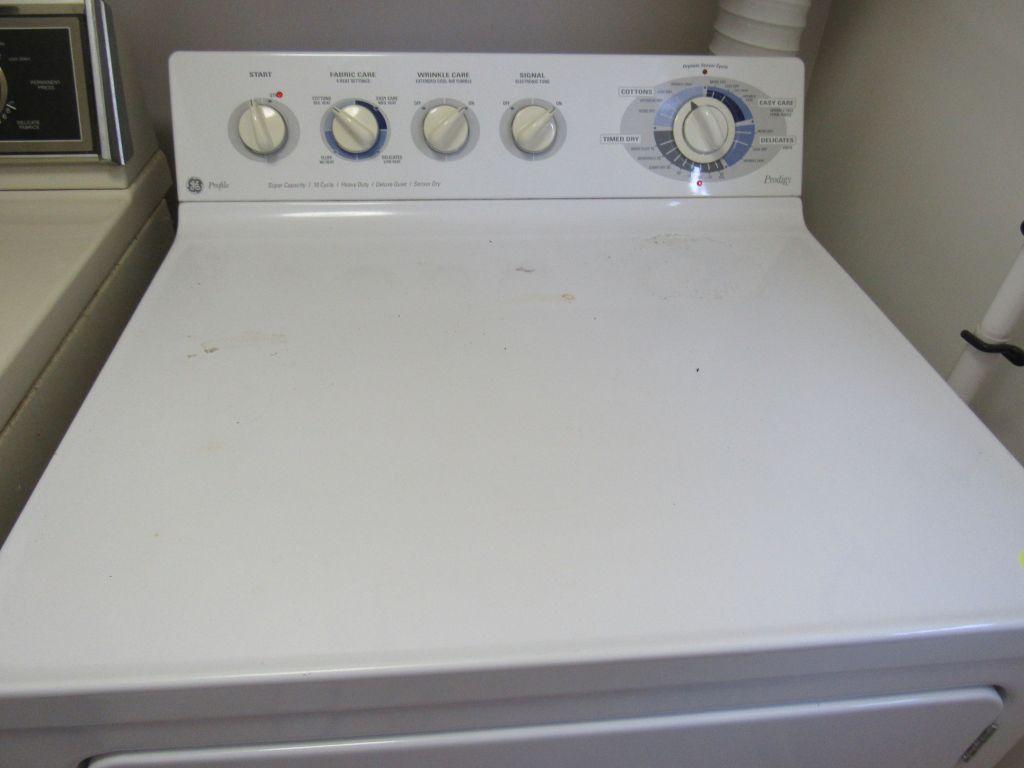 GE gas dryer