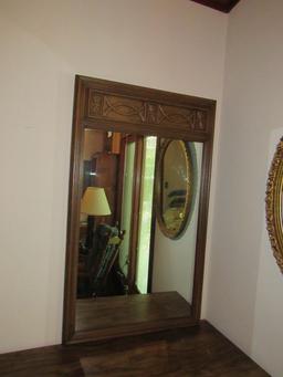 Dresser with mirror