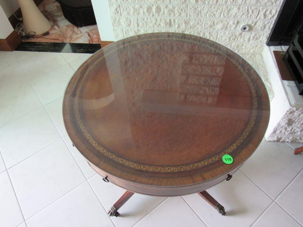 Drum style table