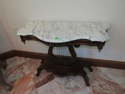 Marble top table