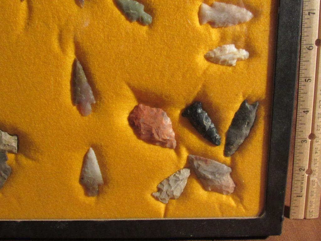 Collection of arrowheads