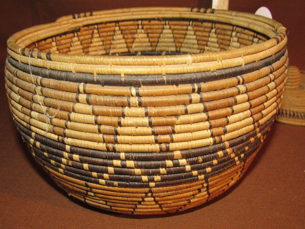 Indian round basket