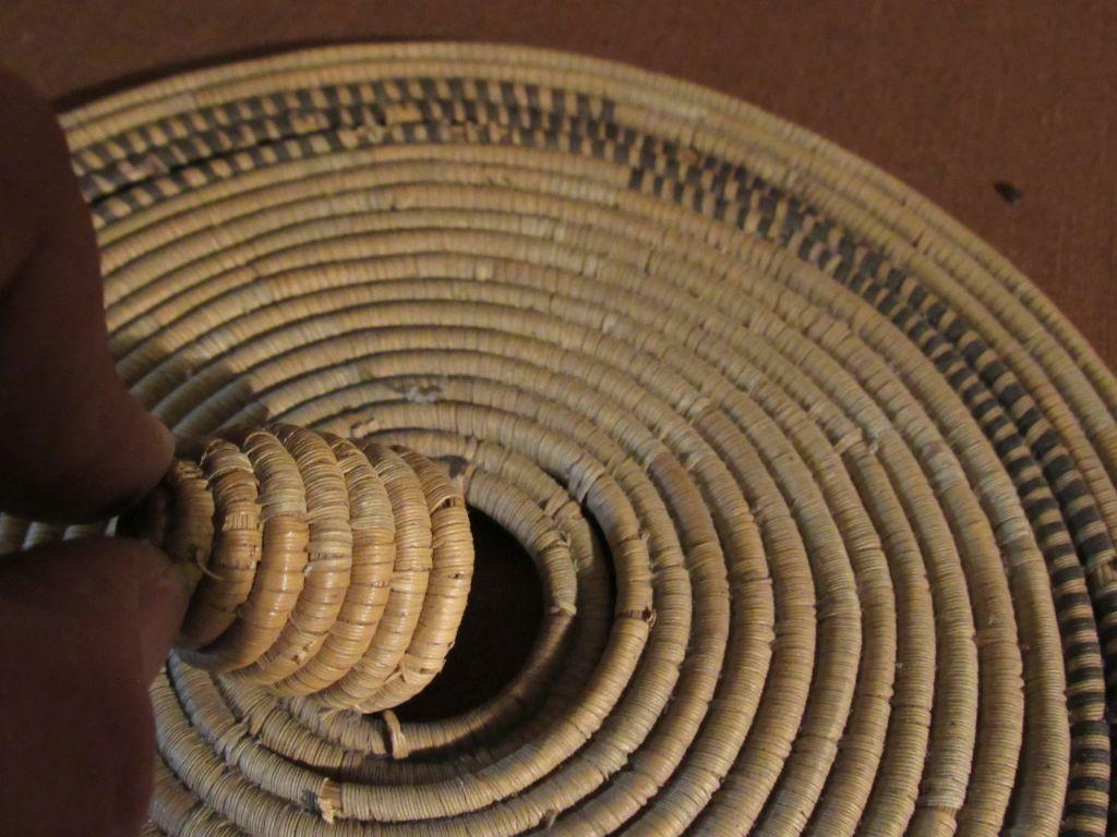 Indian round basket