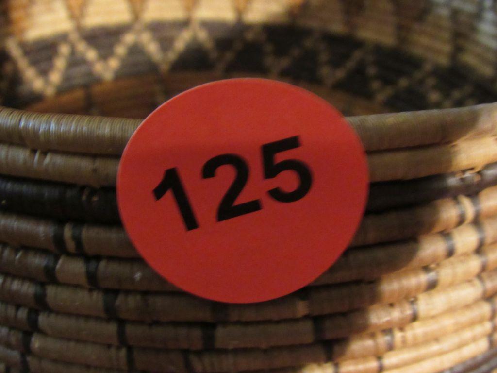 Indian round basket