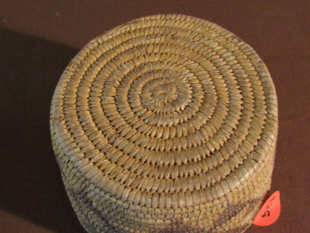 Indian round basket