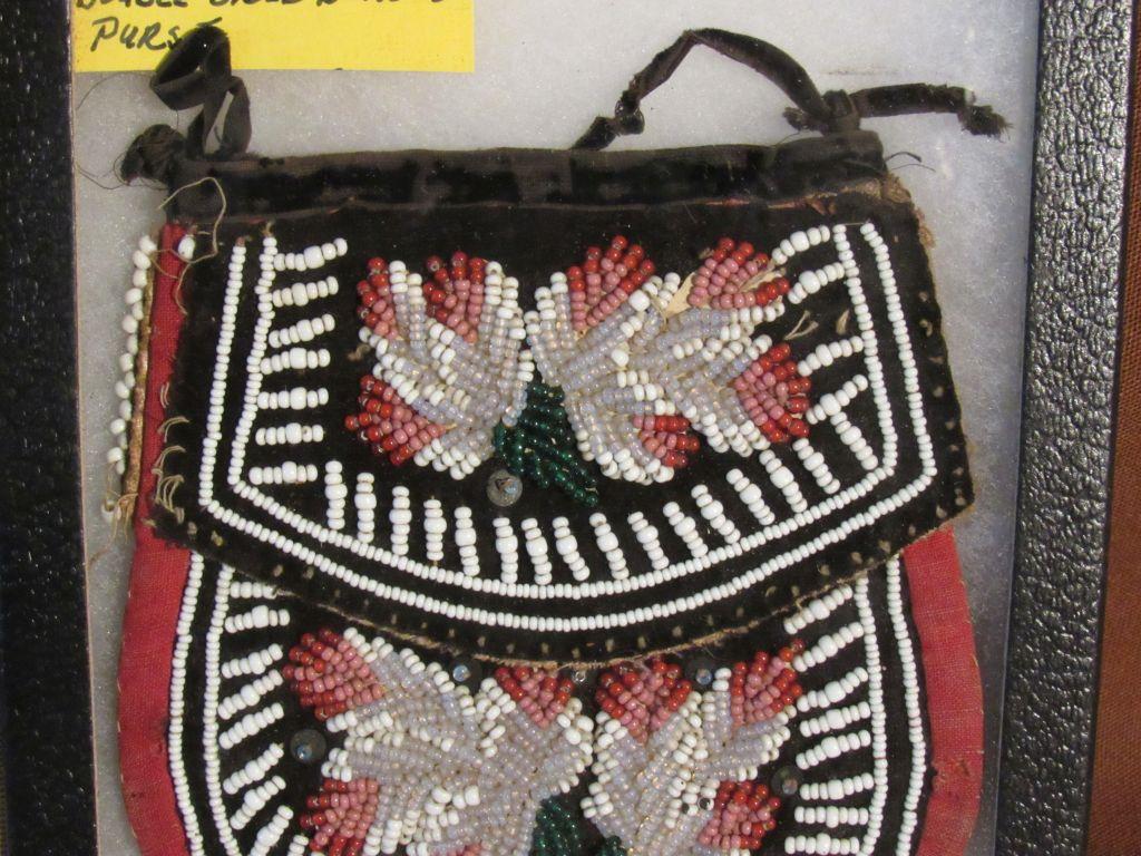 Beaded purse