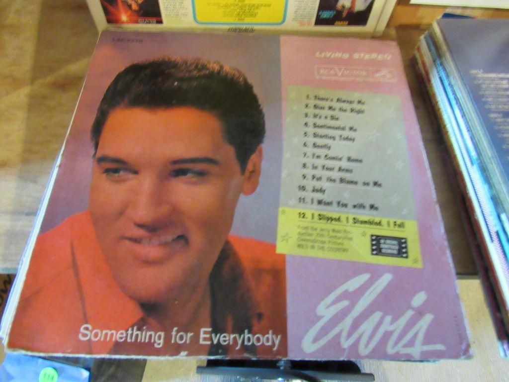 Lot of Elvis albums and 45s