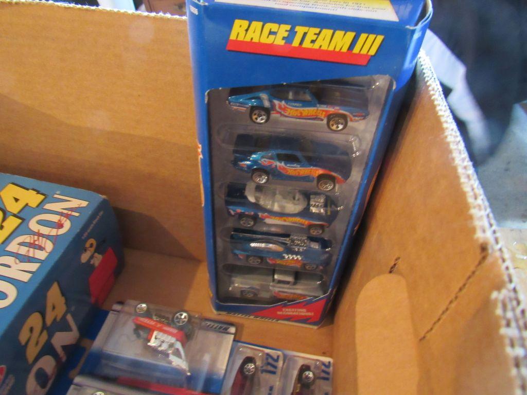 Various Nascar and hot wheels