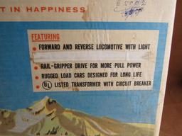 Lionel electric train set