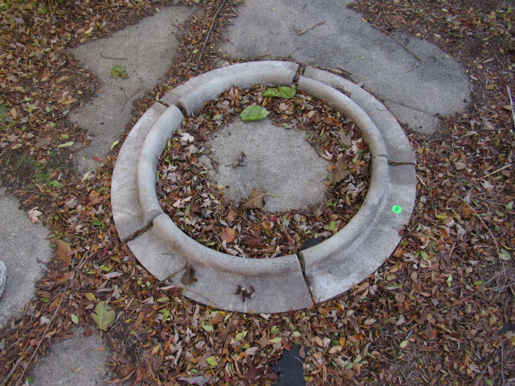 Concrete circle