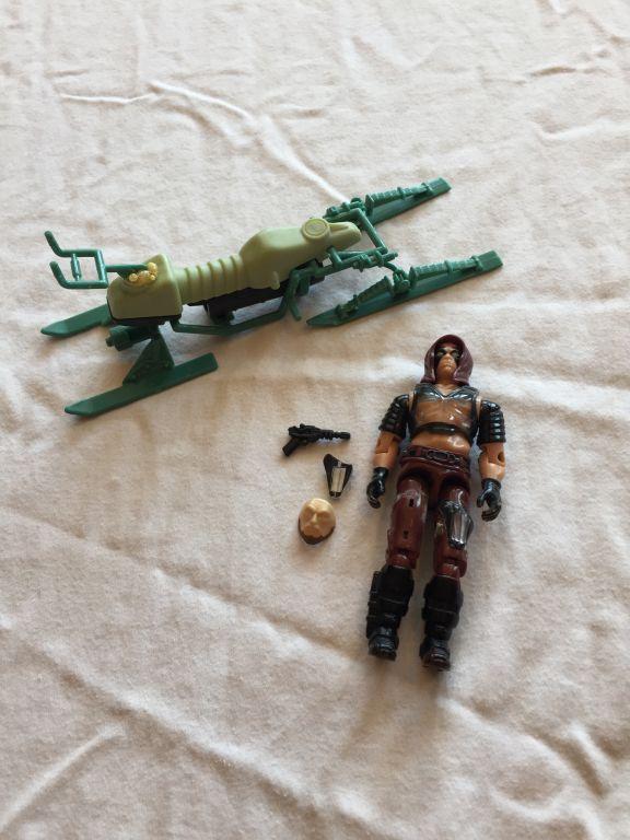 G.I. Joe Dreadnok Chameleon Swamp Skier & G.I. Joe Dreadnok Air Skiff