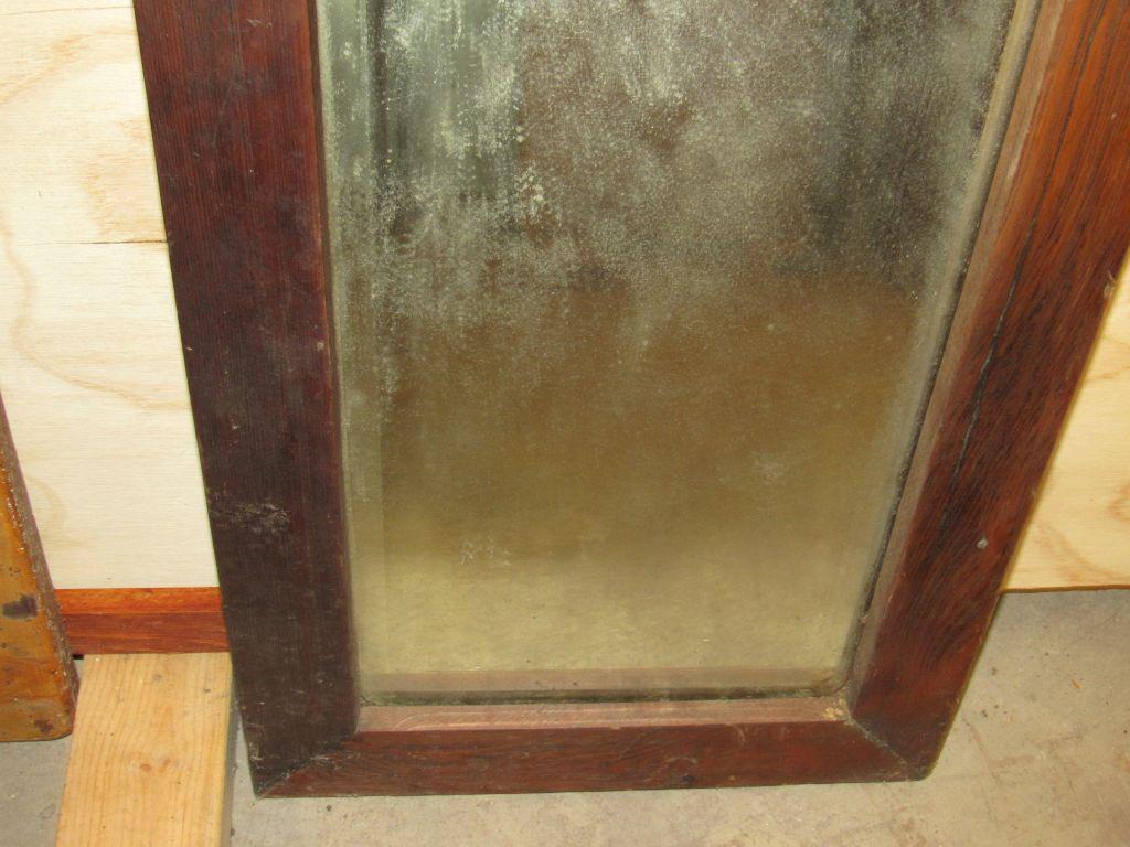 2 pc vintage mirror lot