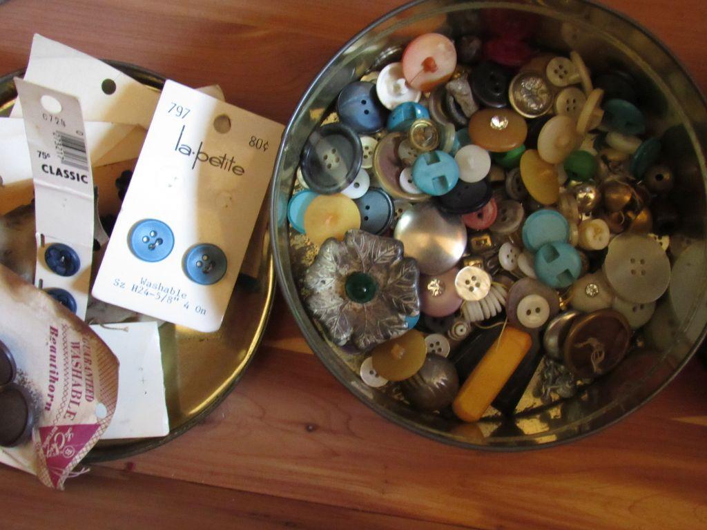 Buttons and sewing