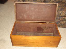 Wooden chest