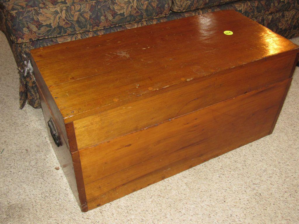 Wooden chest