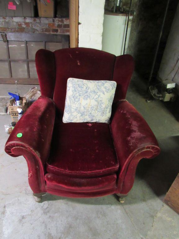 Velvet chair