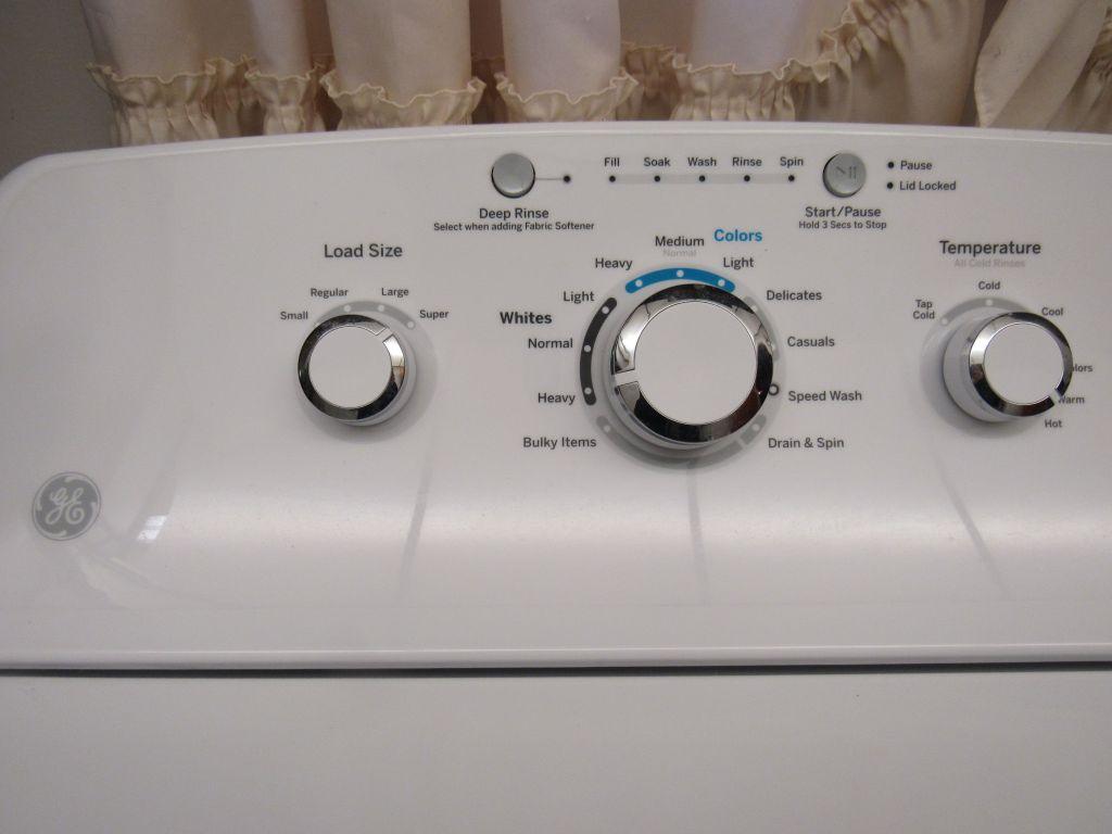 GE washer