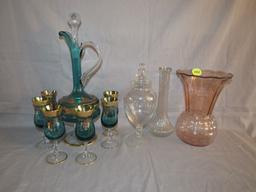 Decanter with glasses