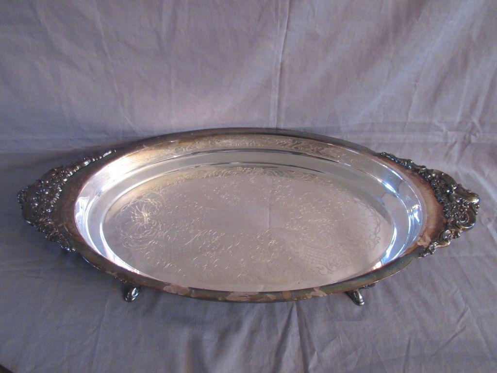 Elaborate serving dish