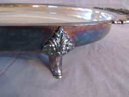 Elaborate serving dish