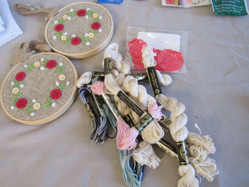 Button, bobbins, and more