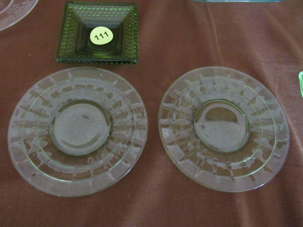 Depression glass lot