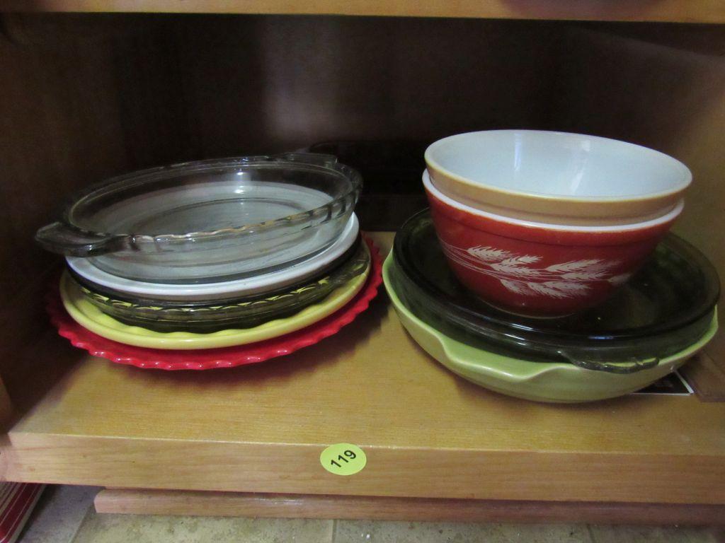 Pie plate lot