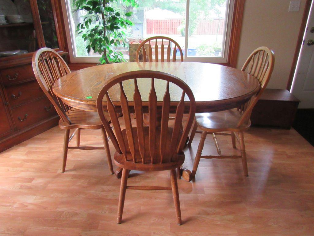 Table and chairs