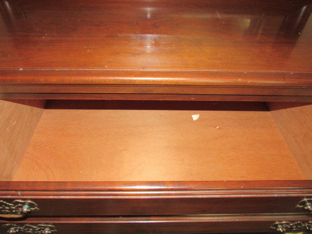 Dresser with mirror