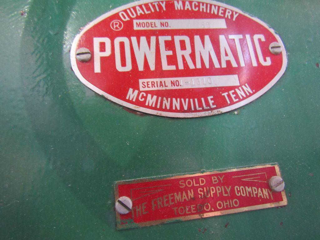 Powermatic table saw