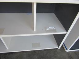 2 pc shelf unit