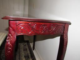 Entry table and stool