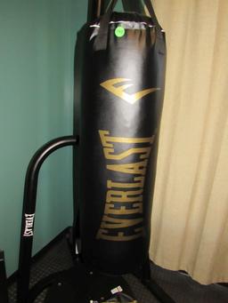 Everlast punching bag with stand