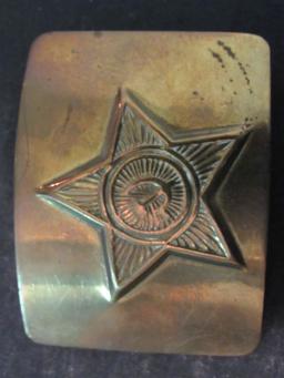 Military buttons/ belt buckle