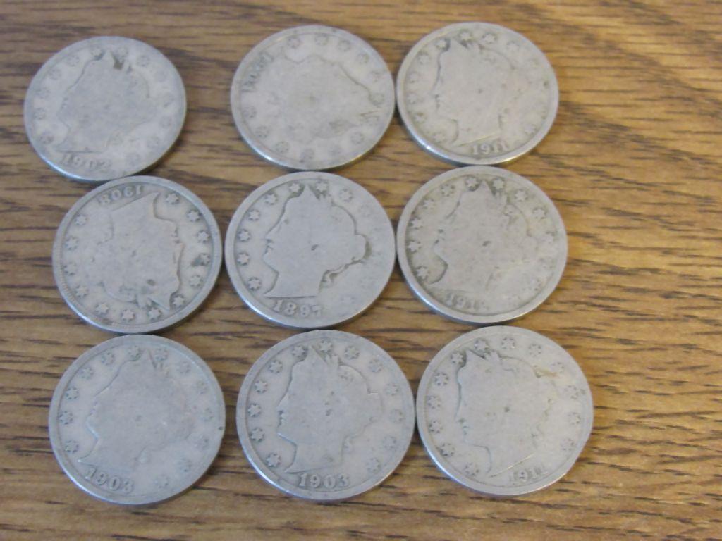 Approx. 15 V nickels