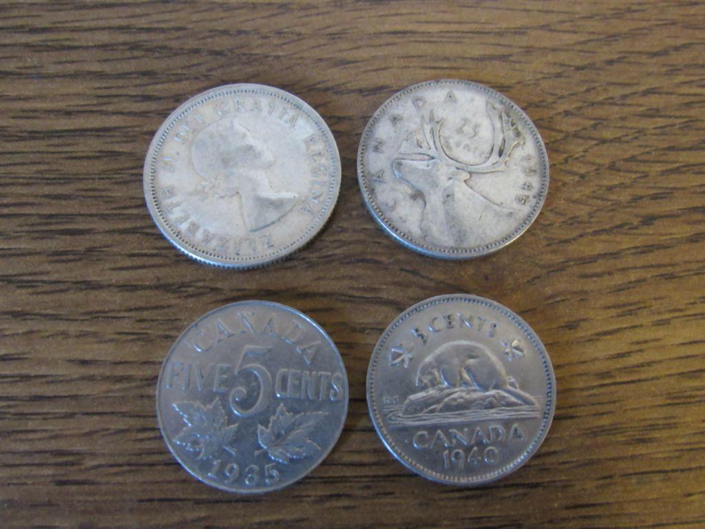 Canadian coins