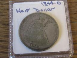 1844-O half dollar