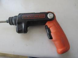 Black and Decker drill/batteries
