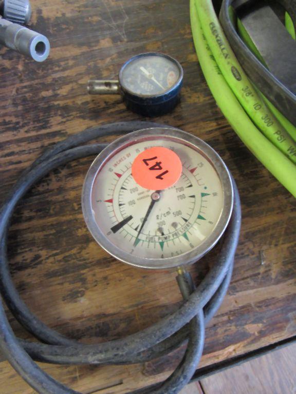 Vacuum gauge/ air hose