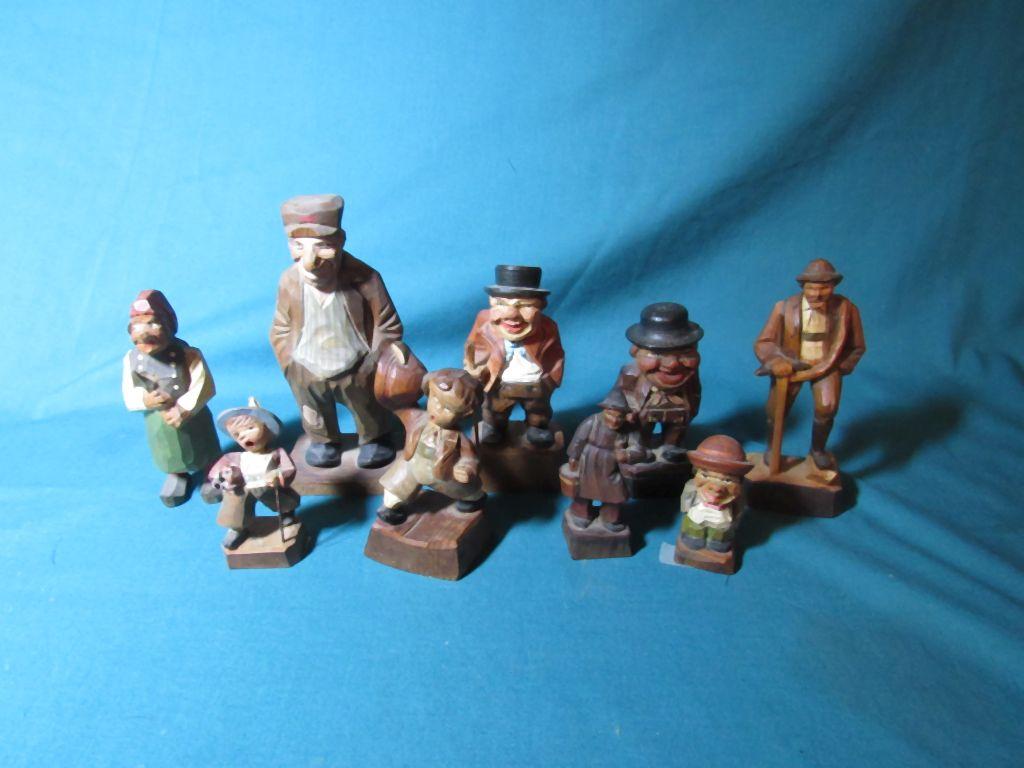 Hand carved figurines