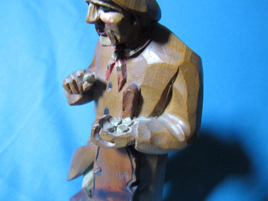 Hand carved musicians