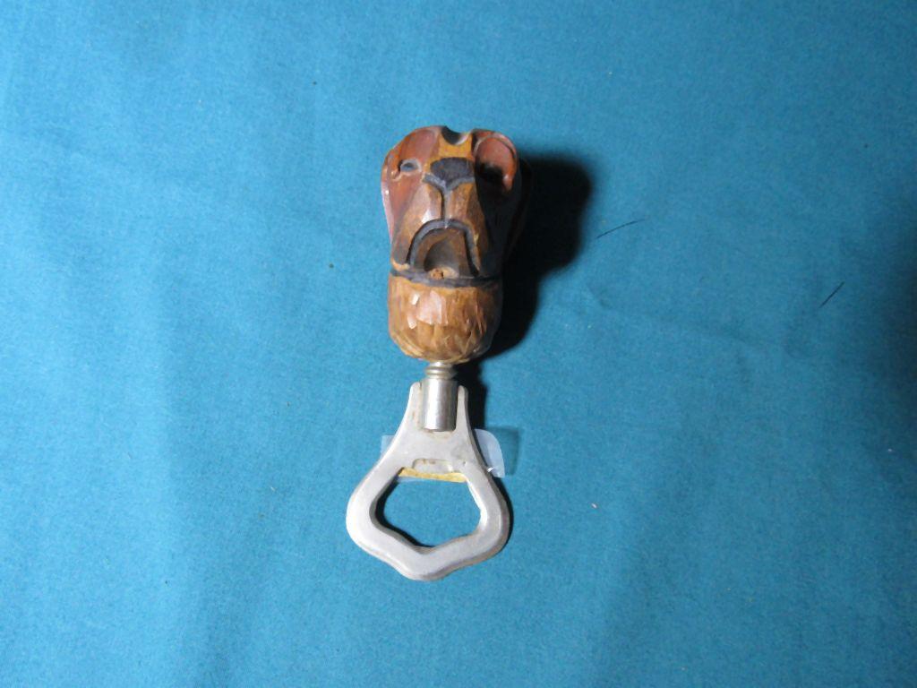 Hand carved bottle openers
