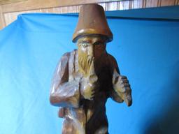 Hand carved woodsmen