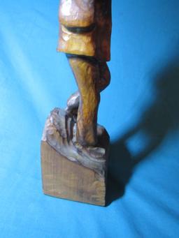 Hand carved woodsmen